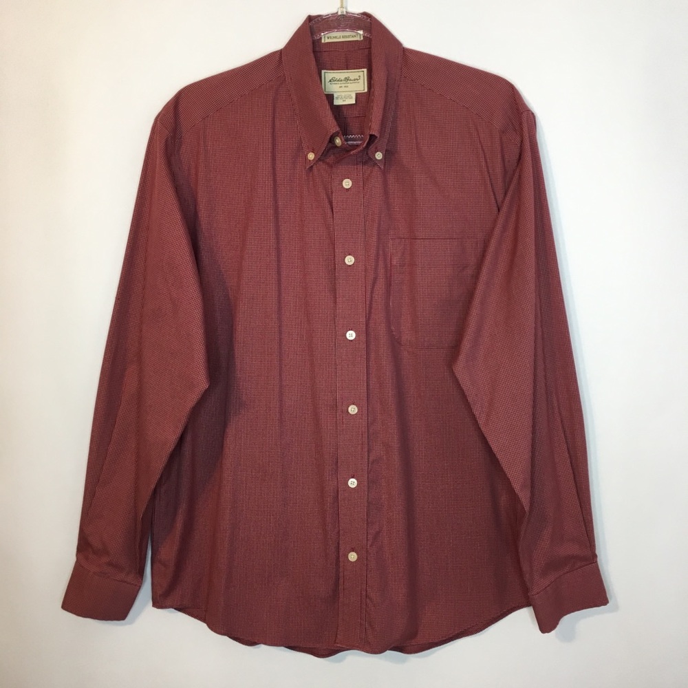 Eddie Bauer Wrinkle Resistant Cotton Shirt
